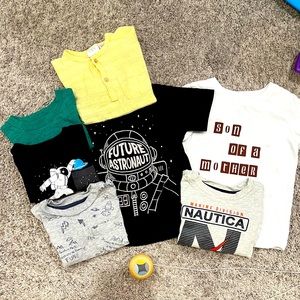 Boys Size 2T T-shirt Bundle! 7 Shirts total